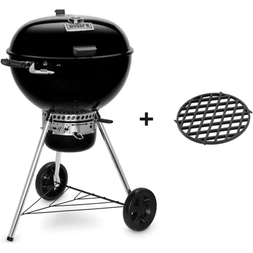 Barbecue charbon WEBER master-touch GBS premium E-5775 black sur pied 57 cm