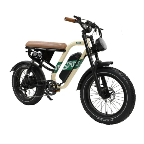 VTT Électrique à Suspension Complète fafrees OneSport W66 500W 20″ Fat Bike 648Wh