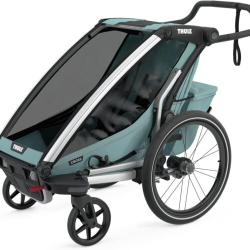 Thule Chariot Cross 1 – Remorque Vélo pour 1 Enfants – alaska