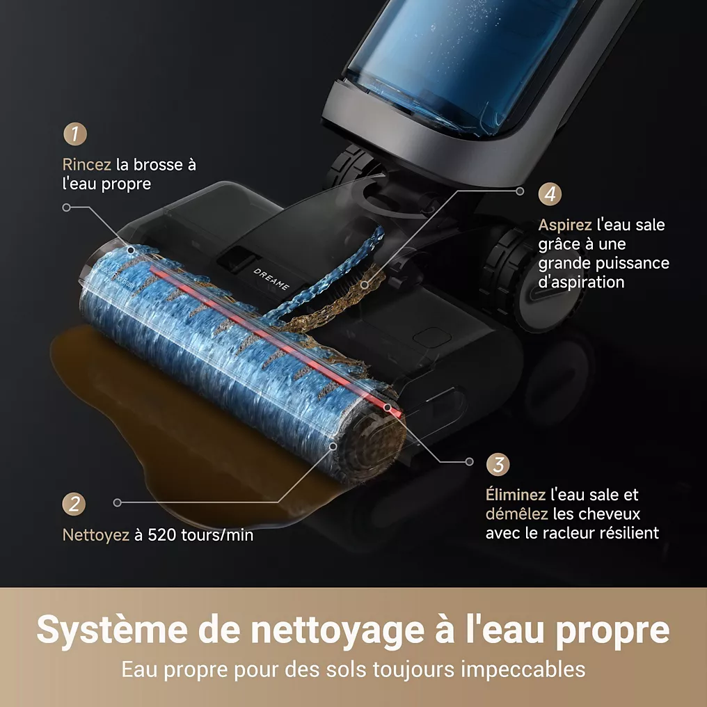 Aspirateur laveur DREAME H14 Pro – Image 3