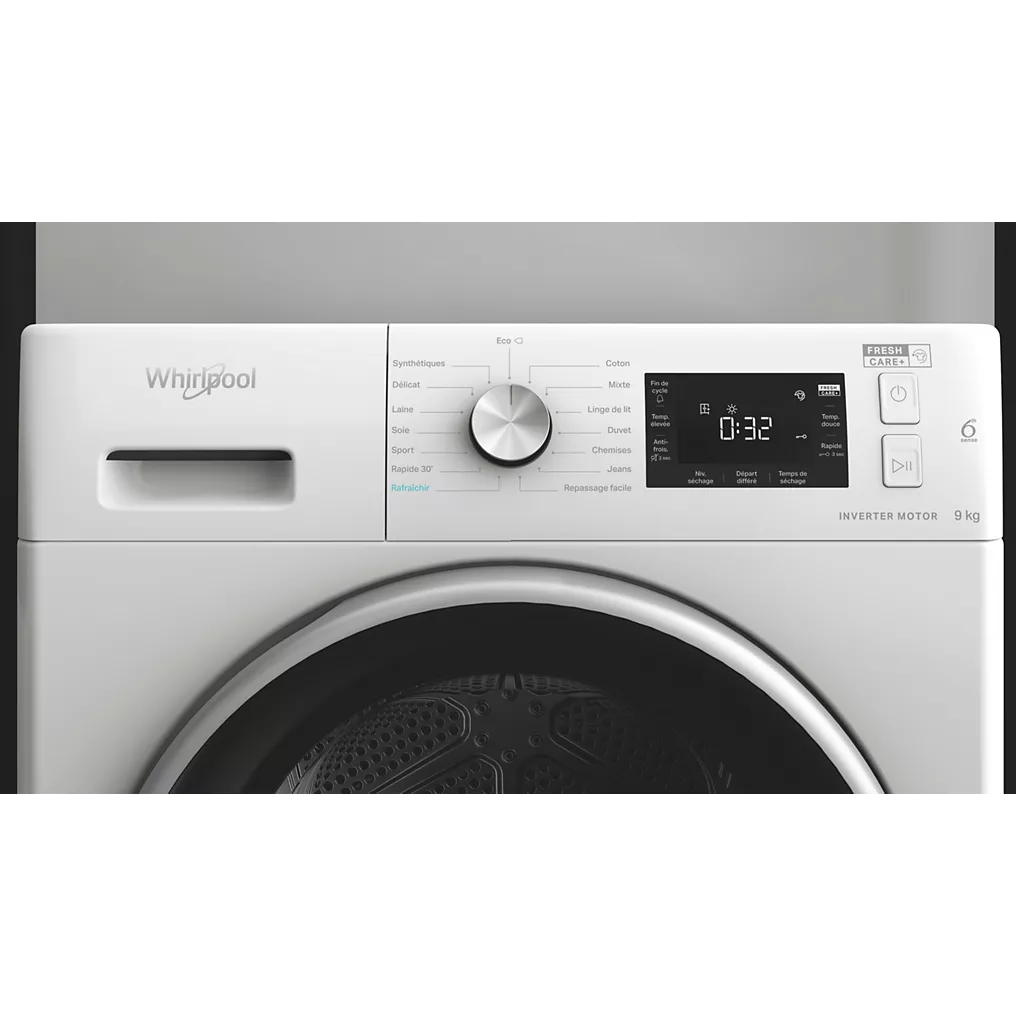 Sèche linge pompe à chaleur WHIRLPOOL FFTM229X3BSFR – Image 2