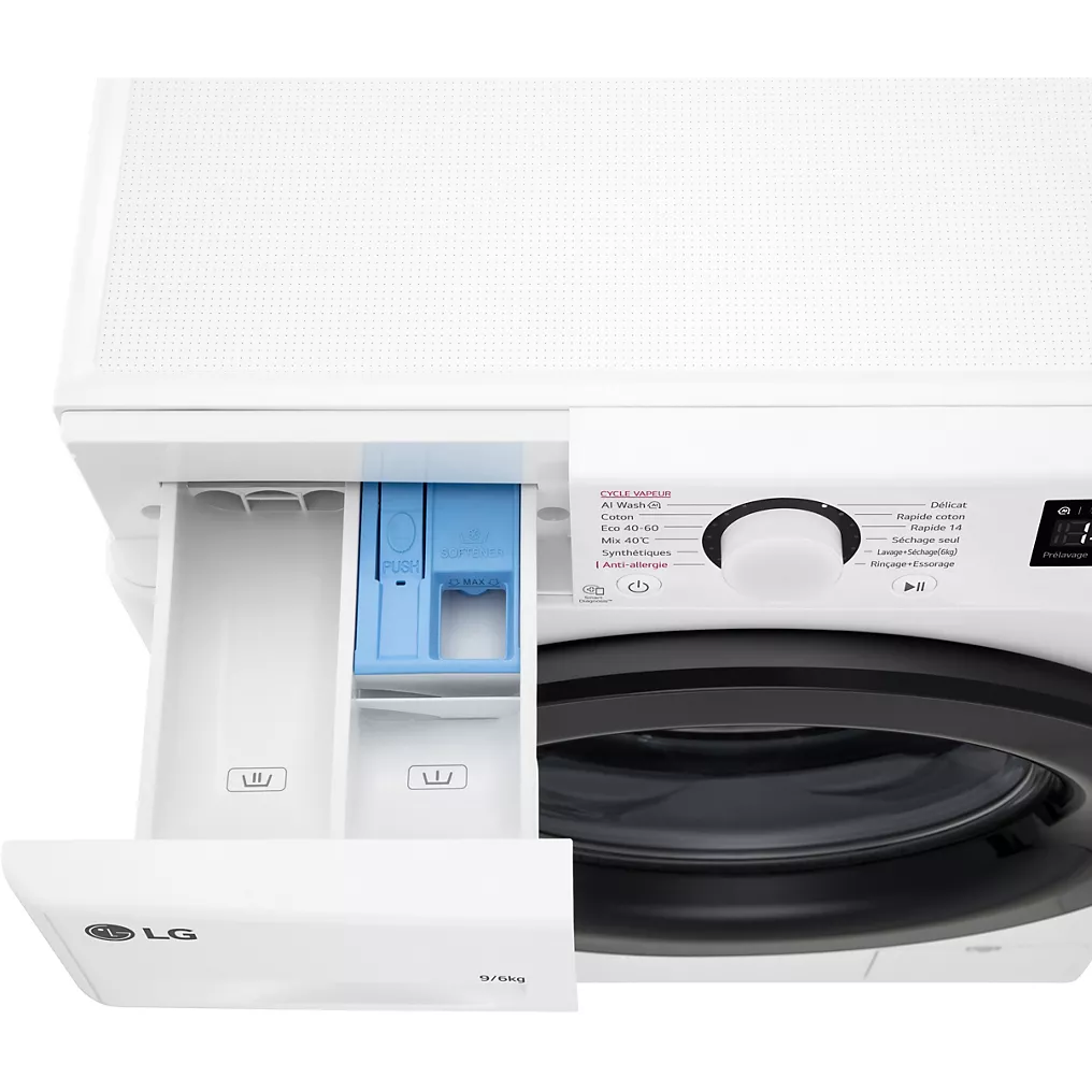 Lave linge séchant hublot LG F964R35WRS – Image 7