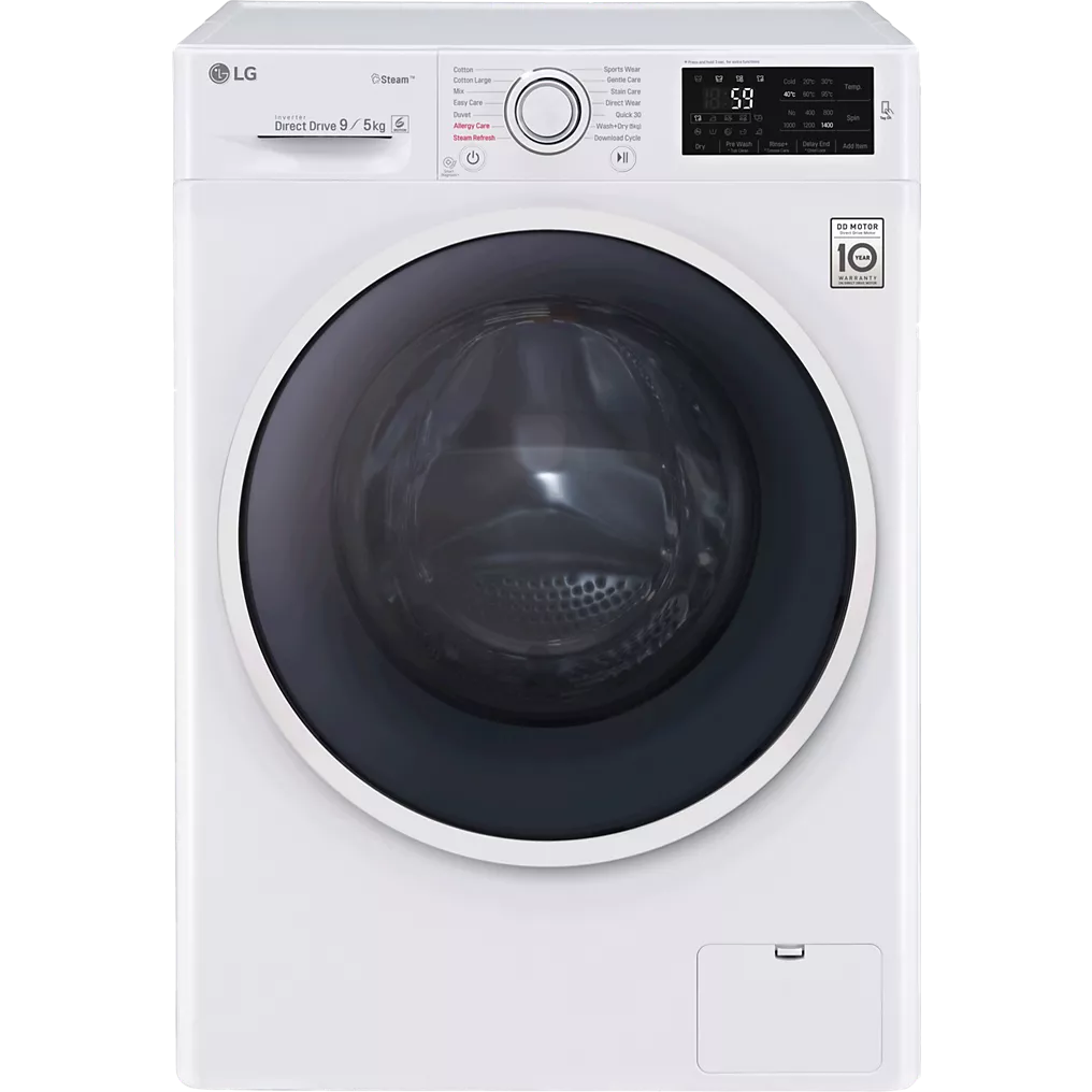 Lave linge séchant hublot LG F954J60WRS Reconditionné – Image 7