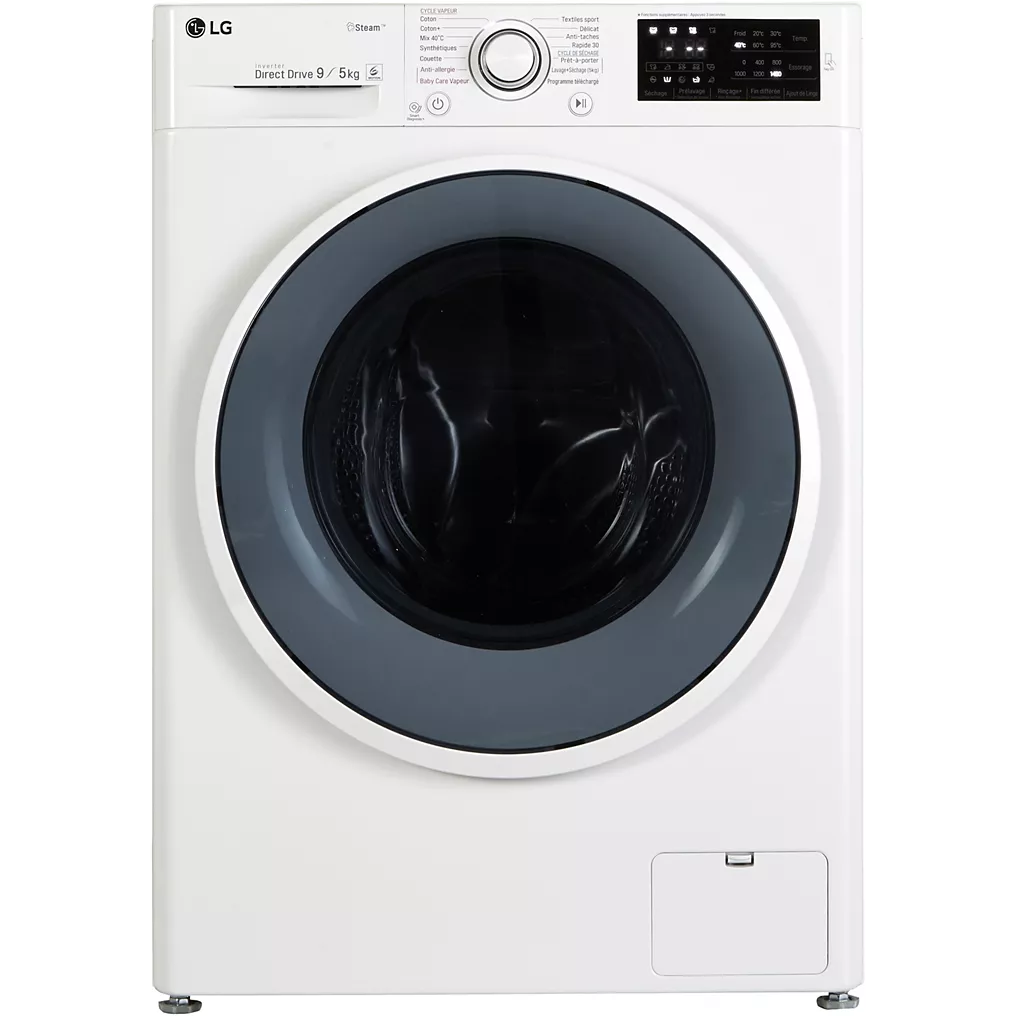 Lave linge séchant hublot LG F954J60WRS Reconditionné – Image 9