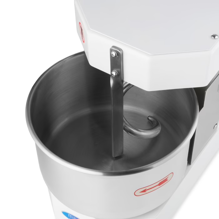 Maxima Pétrin à spirale / pétrin à pâte 8L 4,5 kg de pâte blanc – Image 8