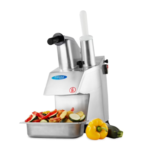 Maxima coupe légumes jusqu’à 450 kg / h incl 5 disques de coupe