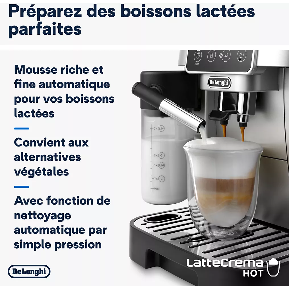 Expresso Broyeur DELONGHI FEB22.82.SB Magnifica Start Argent – Image 4