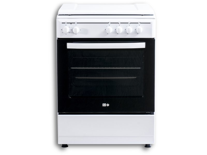 Cuisinière mixte FAR CM606024W 4 foyers Convection naturelle Manuel 59.8 cm – Image 5