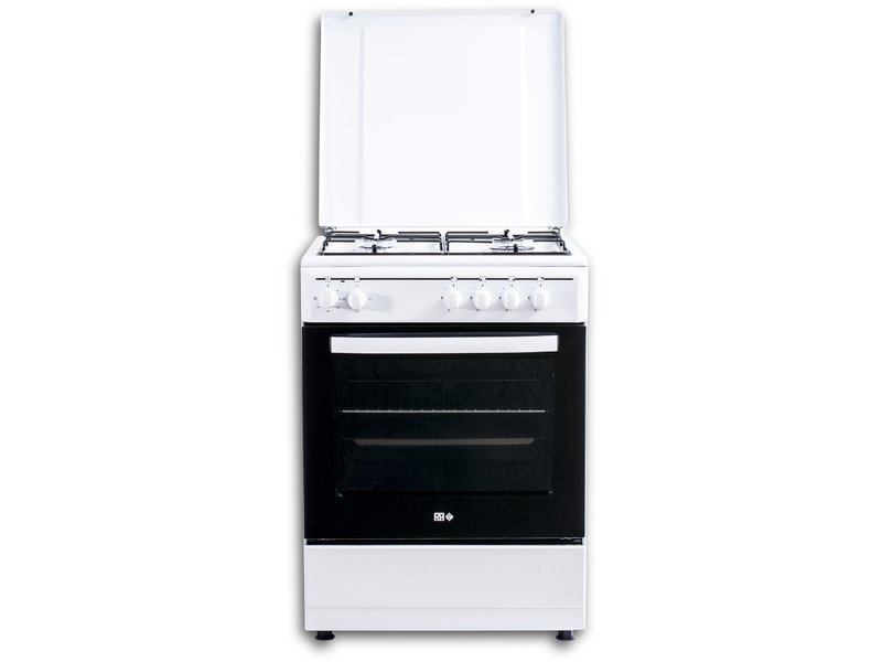 Cuisinière mixte FAR CM606024W 4 foyers Convection naturelle Manuel 59.8 cm – Image 4