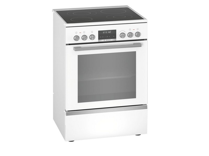 Cuisinière vitrocéramique BOSCH HKS79R220 4.0 foyers Convection naturelle Pyrolyse 60.0 cm