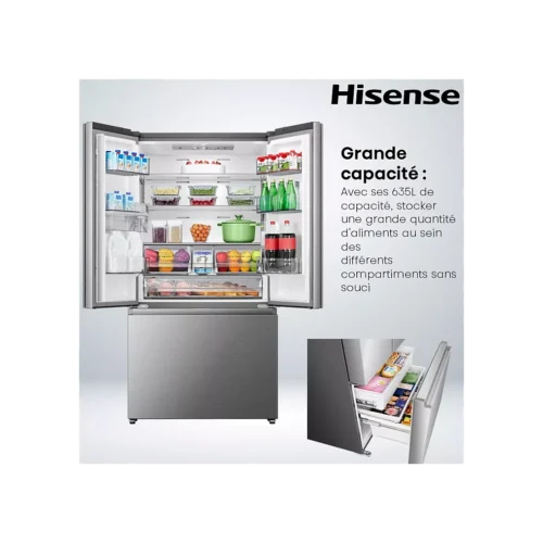 Réfrigérateur multi portes HISENSE RF815N4SWSE