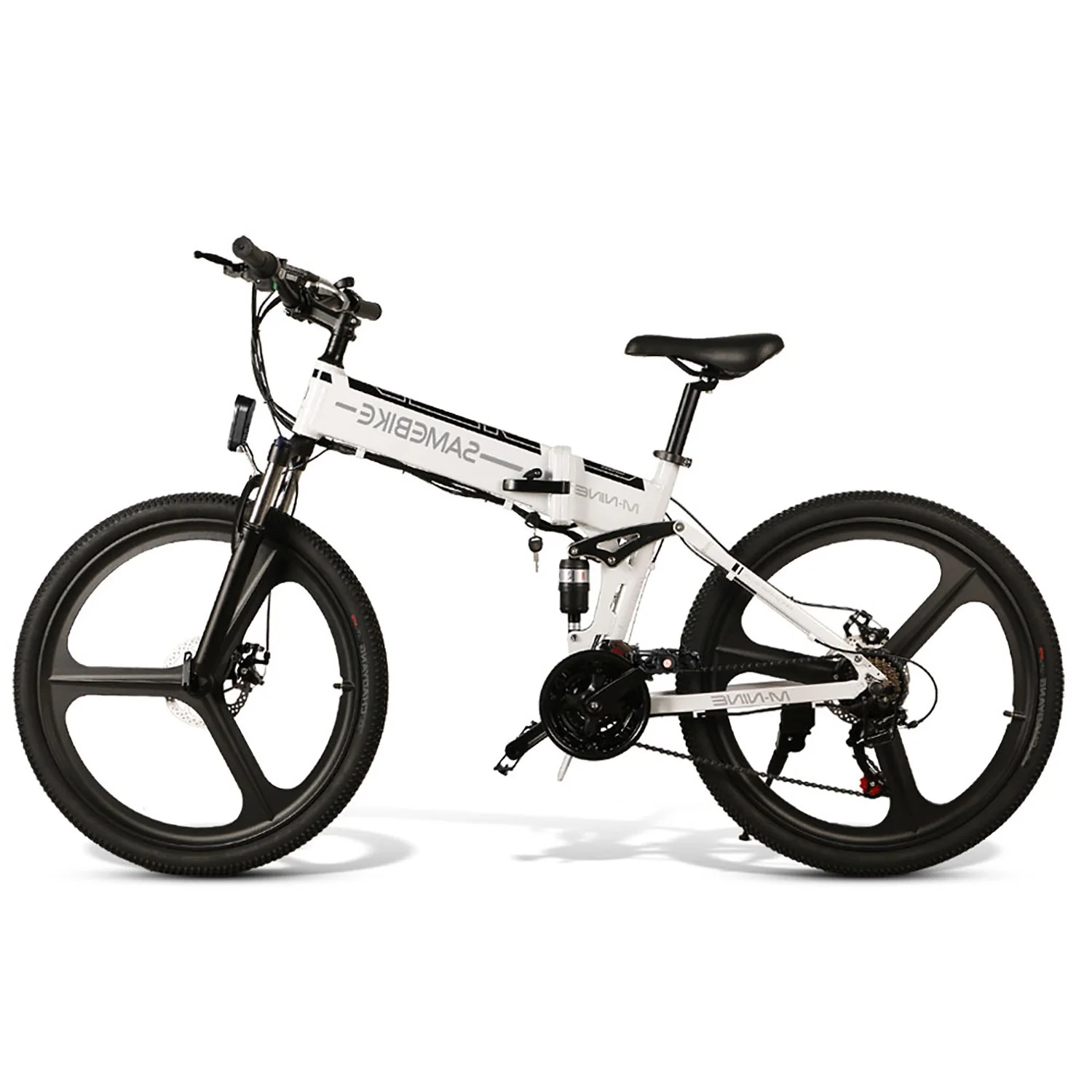 VTT électrique pliable SAMEBIKE LO26-IT 500W Moteur – Image 5