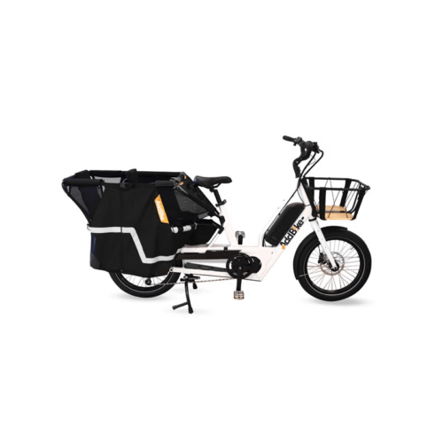 Vélo cargo électrique AddBike u-cargo family