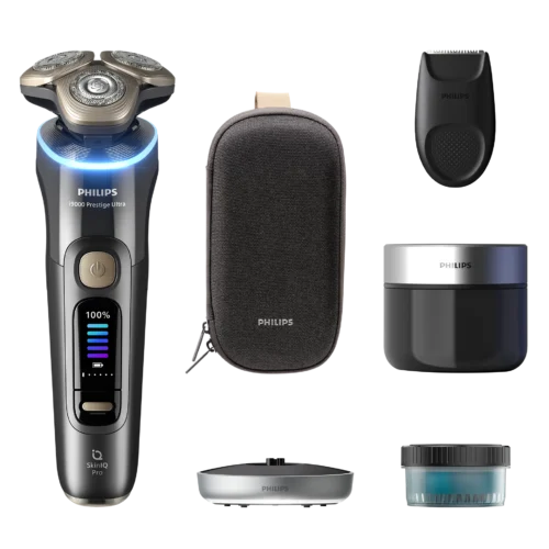 Philips i9000 Prestige Ultra Rasoir électrique 100 % étanche avec SkinIQ Pro