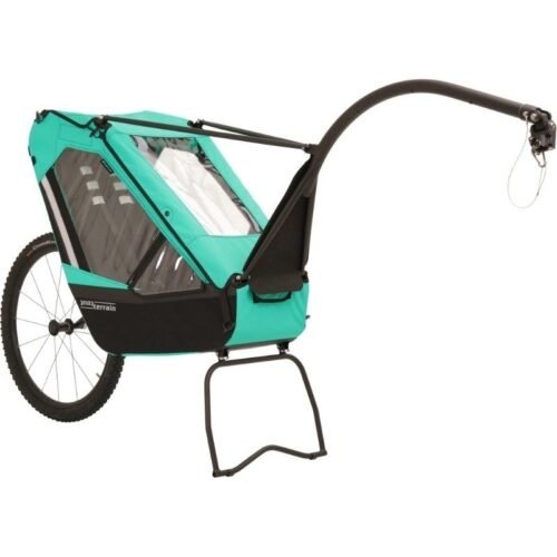 Remorque vélo charge 200 kg – Singletrailer II Sport – caribbean green