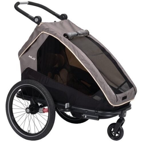 Vélo remorque XLC MONO S Enfants – gris/beige/anthracite